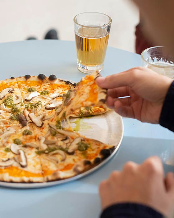 Pizza & Beer by the Beach