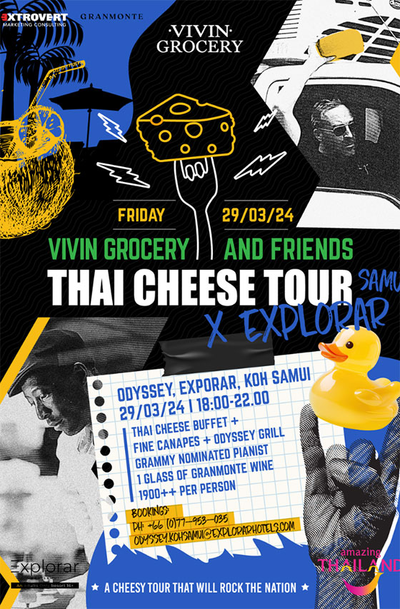 Thai Cheese Tour | Pasar la noche