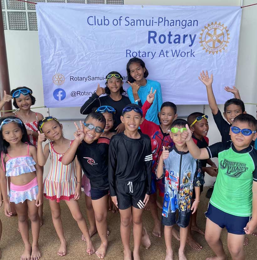 Helping Koh Samui Kids to Swim4Life
